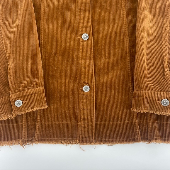 Chelsea DeBoer by Lily & Lottie Corduroy Camel Shacket - Picture 6 of 9